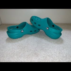 Green Teal Crocs Classic Clog